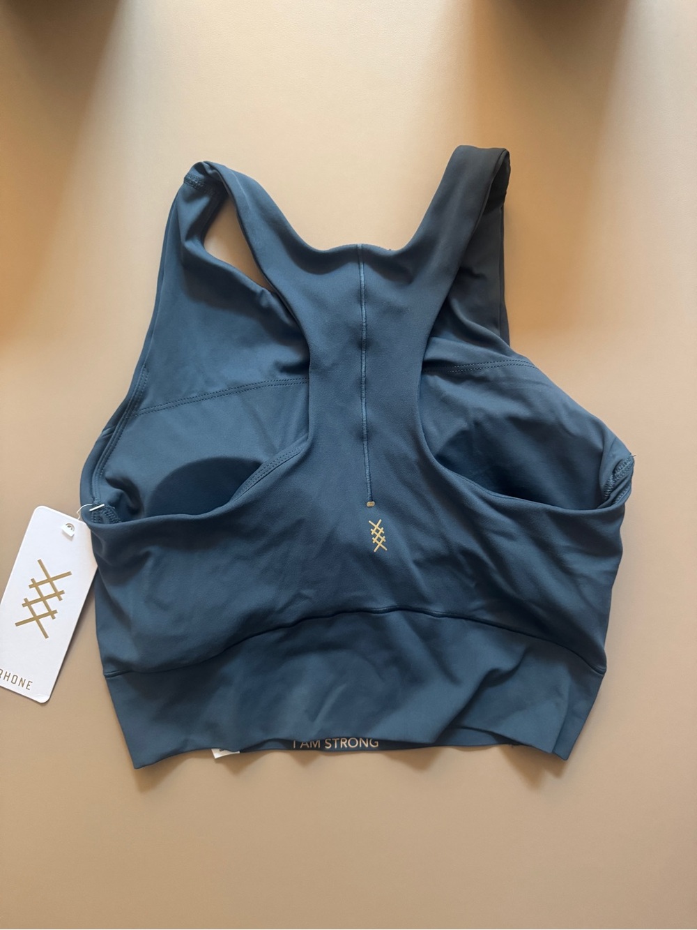 NWT Rhone Revive Longline bra tank, S, Blue Orion - Picture 7 of 7